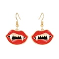 thumbnail image 2 of TopLLC Boucles d'Oreilles Rétro Halloween Pendentif Style Punk Exagéré Bijoux Boucles d'Oreilles Bague Femme, 2 of 7