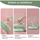 thumbnail image 5 of Elegante expositor en forma de árbol de Fawn Design para organizar accesorios. Soporte para joyas verde con cajón, 5 of 5
