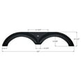 thumbnail image 2 of Icon 14115 Tandem Axle Fender Skirt FS4115 for Jayco - Black, 2 of 2