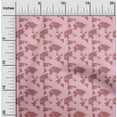 thumbnail image 2 of oneOone Polyester Lycra Pink Salmon Fabric Travel Diy Clothing Quilting Fabric Print Fabric By Yard 56 Inch Wide, 2 of 6