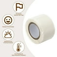 thumbnail image 3 of Uxcell Grip Tape, Self-Fusing Silicone Tape 5ft, Sealing Repair Wrap Tape, White 1 Pcs, 3 of 6