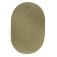 thumbnail image 1 of Rhody Rug S111R048X072 Solid 4x6 Wool Rug Moss Green, 1 of 1