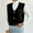 C_ Black, variant on Olyvenn Women Knit V-Neck Crop Sweater Vest, Sleeveless Button Down Casual Sweaters Cardigan Loose Comfy Work Daily Vest Tops Black L
