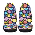 thumbnail image 5 of XYZCANDO Colorful Easter Eggs Car Seat Covers Elastic Soft Front Seat Cover Car Interior Car Front Seat, Decorative Easy to Install Vehicle Truck, 5 of 10