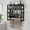 Black 1pack, variant on Towel Rack Bathroom Storage Shelves Over The Toilet with Towel Bar 100% Bamboo Adjustable Height Floating Shelf Wall Shower Shelf for Small Space Bathroom Kitchen Multi Usage (Black-1Pack)
