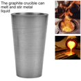thumbnail image 4 of CrucibleGraphite Crucible Metal Liquid Metal Liquid Melting Tool Melting Crucible Professional Grade, 4 of 5
