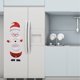 thumbnail image 2 of Billuyoard Adhesivo navideño para nevera, decoración de cocina para el hogar encantadora e interesante, diseño de escena interior, calcomanías para Kits de decoración para fiestas Papá Noel Billuyoard HA070395-01, 2 of 6