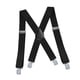 thumbnail image 2 of Tirantes elásticos anchos ajustables para hombre, ideales para bodas y negocios. Negro, 2 of 9