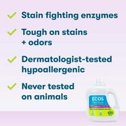 (4 pack) ECOS Lavender Laundry Detergent, 110 Ounce