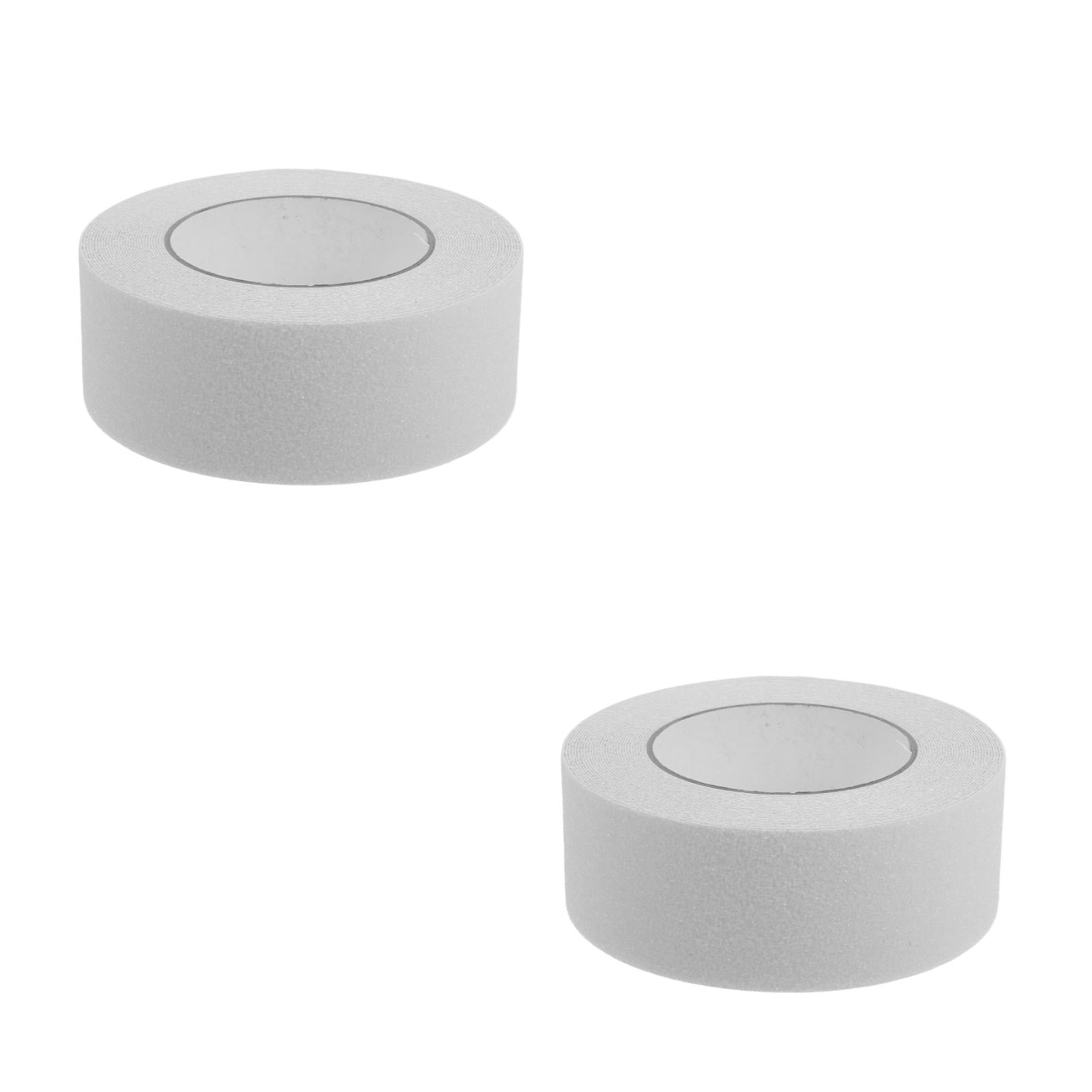 Hemoton 2 Rolls Clear Non- for Indoor Stairs, Transparent Safety Traction Tape, Anti-Skid Sticker for Bathroom & Shower