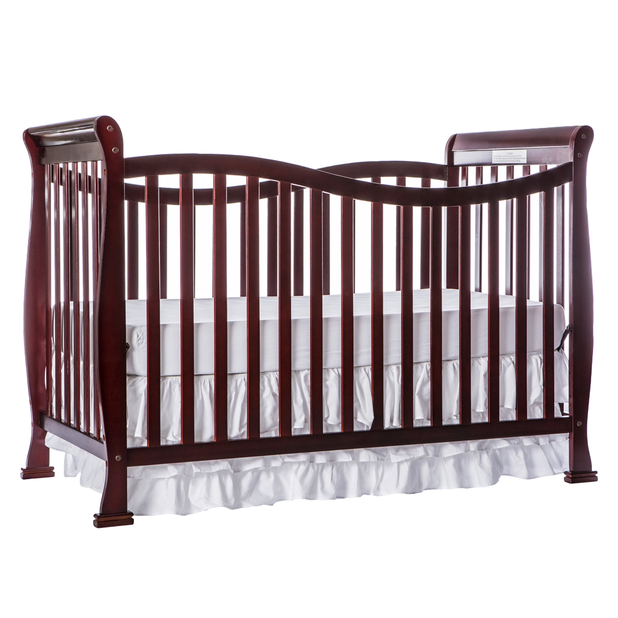 Black Dream On Me Violet 7 in 1 Convertible Life Style Crib 