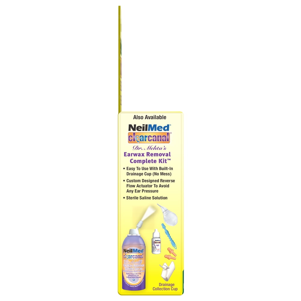 NeilMed Waxout Reusable Flexible Ear Cleaner Kit – 12 Flexible Cleaning Tools, Adult Size