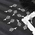 thumbnail image 4 of 300pcs style Alloy Pendants Skeleton Key Alloy Pendants Lead Free Nickel Free and cadmium free Antique Silver 33x14x2mm Hole: 2mm, 4 of 4