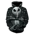 thumbnail image 1 of Sudaderas con capucha con estampado 3D de Jack y Sally para hombre y mujer, moda informal, pesadilla antes de Navidad, Sudadera con capucha de terror, 2023, 1 of 4