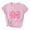QRJ1-Valentine's Day-Pink, variant on VKOYWKM Valentines Day Heart T Shirts for Women Cute Love Heart Graphic Tees Short Sleeve Crew Neck Loose Fit Holiday T-Shirts Valentines Day Gifts Tops