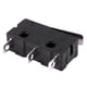 thumbnail image 3 of 100 Piezas Mini Interruptor de Limite de Plastico de Momentaneo de 3-Pin de AC 125V 250V 5A SPDT de Color Negro + Plata, 3 of 8