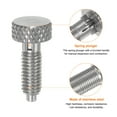 thumbnail image 4 of Spring Plunger with Knurled Handle M5*0.8 Pin Dia.2.5mm Stainless Steel Non-Locking, 4 of 5