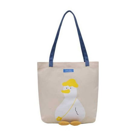 

Stylish Versatile Cute Quacking Pattern Blue Strap Shoulder Bag Function Portable Storage Pouch Purse Covers for Storage Thick Moving Blanket under Bed Garden Storage Sweater Organizer under Bed