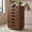 Walnut, variant on Demi Bonn 7-Drawer Wooden Storage Chest, Universal Wheels (2 Braked), Dual Anti-Toppling, Smooth Metal Rails, Walnut
