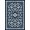 Blue, Pattern 7, variant on ODIKA 4'x6' Cream Ivory Tropical Botanical Terracotta Washable Area Rug Contemporary Papaya Fruit Motif Palm Leaf Pattern for Bedroom, Reading Nook, Pet Friendly & Non-Shedding