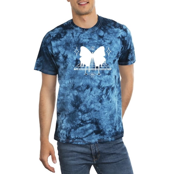 Butterfly Effect Rave Style Tie Dye Crystal Men -Image by Shutterstock, Male x-Large