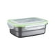thumbnail image 2 of Juego de Recipientes Herméticos de Acero Inoxidable 304 para Almacenar Alimentos: 3 Loncheras Rectangulares Tipo Bento con Tapas, Organizador para Refrigerador (5.9", 6.8", 7.8"), 2 of 7