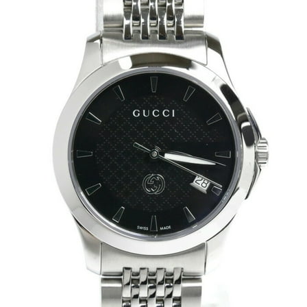 Pre-Owned GUCCI G-Timeless Battery-Operated Watch, YA1265006/126.5, Women's (Good)