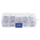 thumbnail image 2 of 320Pcs New Hot Brass Material 10 In 1 Terminal M3~M6 Installation Screw Hole Uninsulated Ring Fork U-shaped Terminal Kit, 2 of 5