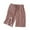 Brown, variant on Fengactive Women's After Surgery Pajama Shorts Easy Access Tearaway Recovery Shorts Breakaway Fully Open on Both Sides