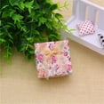 thumbnail image 3 of Bownot de cinta de 24 piezas con caja de regalo de joyería de cartón de flores de rosa amarillo, 3 of 8