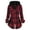 Red, variant on Hoodies for Women Zip Up Buffalo Plaid Jacket Top Long Sleeve Fleece Color Block Hooded Sweatshirt Outwear Coat