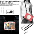 thumbnail image 4 of Dteck Case for Samsung Galaxy Tab A9+/A9 Plus 11Inch 2023, Heavy Duty Shockproof Rugged Cover with Portable Rotation Handle Stand Crossbody Shoulder Strap for Samsung X210/X216/X218,Red, 4 of 9