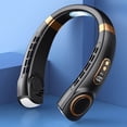 thumbnail image 4 of Neck Fans That Blow Cold Air,Portable Personal Neck Fans,USB Portable Neck Hanging Fan Cold Fan Handheld Rechargeable Mute Sports Fan 5-Speed Colorful Ambient Light Neckband Leafless Fan Home Office, 4 of 4