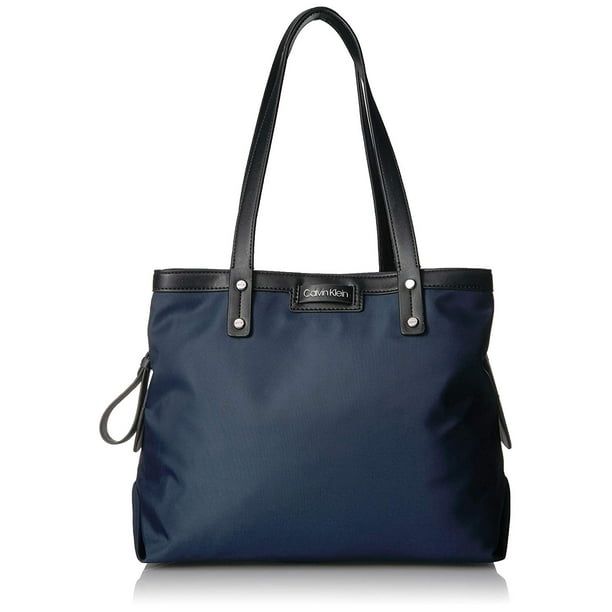 Calvin Klein Calvin Klein Lane Nylon Triple Compartment Handbag Tote