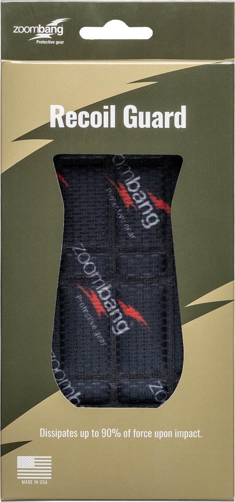 Zoombang Protective Recoil Guard Pad for Competitive Shooting, Hunting and Target Practice, Slip-on, 8"