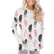 thumbnail image 1 of Gibobby Casual Sudadera para Mujer Sudadera de Manga Larga con Cuello Redondo y Ajuste clásico Sudadera para Mujer(Gris,M), 1 of 4