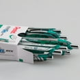 thumbnail image 2 of Pentel EnerGel RTX Retractable Gel Ink Pen, (0.7mm) Metal Tip, Medium Point, Green Ink, Box of 12 Pens, 2 of 6