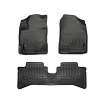 Husky Liners 99501 Weatherbeater Floor Mats Fit 2012-2016 Toyota Prius C - Front/2nd Seat - Black