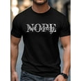 thumbnail image 4 of Men's T-Shirt NOPE Not Today Street Art Simple Short Sleeve Casual Tee Classic Crew Neck T-Shirt for Men, S, 4 of 6