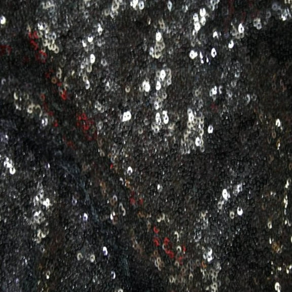 QUINCY Sequin Fabric on Mesh Material ,2-Way Stretch, 52 Inch. In Width, | Home Decor