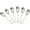 5.4", variant on Cterwk 6 Pack Stainless Steel Tea Spoons, Dessert Spoon,Ice Cream Spoons, Coffee Spoon, 6.9 inch
