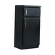 thumbnail image 1 of Mini refrigerador de madera para cocina de muñecas, escala 1:12 Negro, 1 of 9