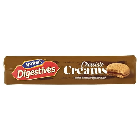 McVitie's Digestives Creams Chocolate Biscuits 168g (Pack of 24)