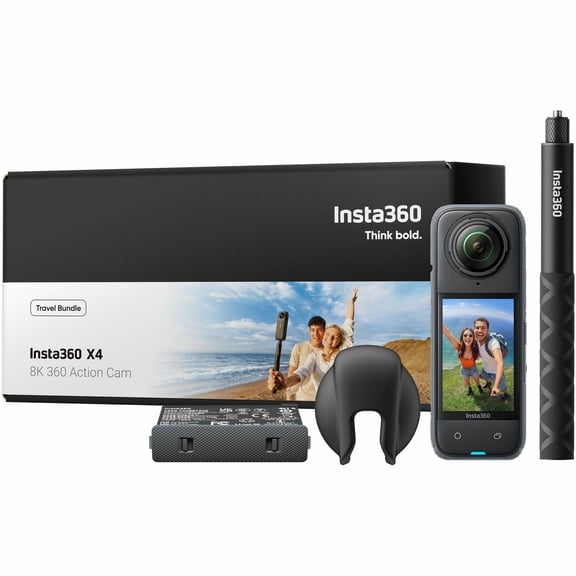 X4 360° 8K Camera Travel Bundle