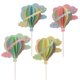 thumbnail image 1 of 4pcs 3D Clouds Hot Air Balloons Cake Topper Party Cake Pick Cake Decorations (Blue, Pink, Yellow, Green), 1 of 3