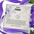 thumbnail image 5 of Mom - You Are Appreciated Love Knot Necklace, Mother's Day Gift, 5 of 10
