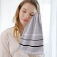 thumbnail image 6 of Bath Towel Skegnu Towel Thickened Soft Absorbent Plain Color Household Wash Face Gift Towel, 6 of 6