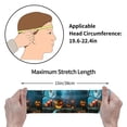 thumbnail image 6 of Daiia Spooky Halloween printed Men's Performance Headband,Sports Headbands,Moisture Wicking Workout Headband, 6 of 9