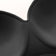 thumbnail image 4 of Breezora Women's Everyday Comfort Bra Wireless Soft Fabric Intimate Wear Seamless Design Breathable Essential Basic Wardrobe Piece XXL Size Black, 4 of 5