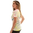 thumbnail image 2 of Just Love Loop Terry Tie Dye T-shirt for Women (Tie Dye Neon Bright Rainbow, 1X), 2 of 3